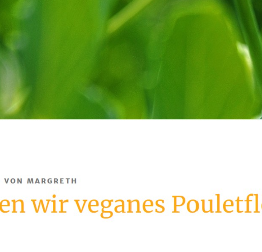 Avons-nous besoin de poulet végétalien ?