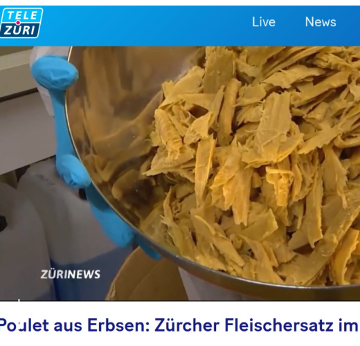Tele Züri - Un substitut de viande zurichois à l
