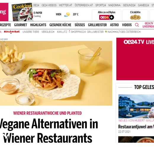 Planted et la semaine des restaurants de Vienne